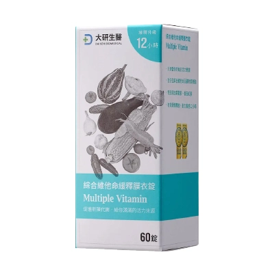 【大研生醫】綜合維他命緩釋膜衣錠
